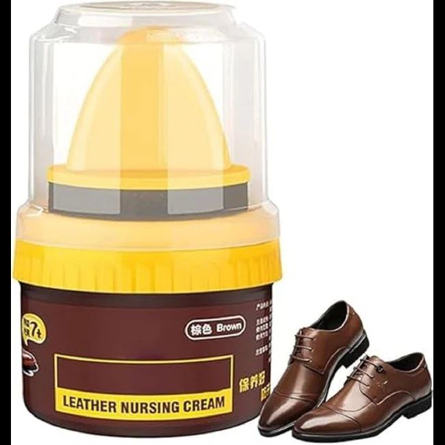1 Pcs Shoe Polish (Instant Colour ) -Brown