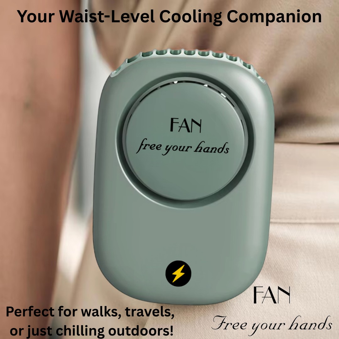 Portable Bladeless USB Rechargeable Fan Mini  Fans with Sports Cooling -SKA02